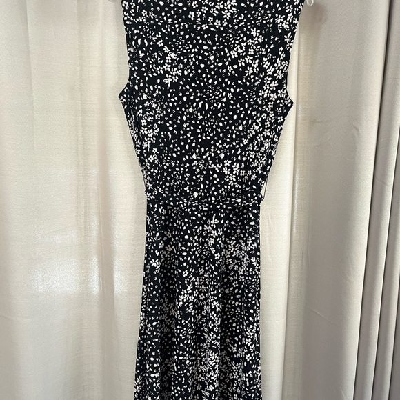 NWT Harper Harper Rose Sleeveless Polo Fit & Flare Dress with belted waist sz 12 - Picture 3 of 5